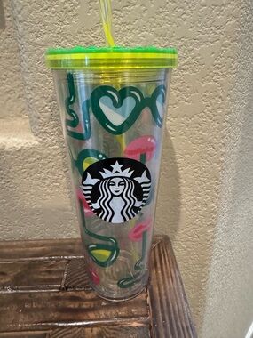 Starbucks 2014 Crazy Lips Tumbler